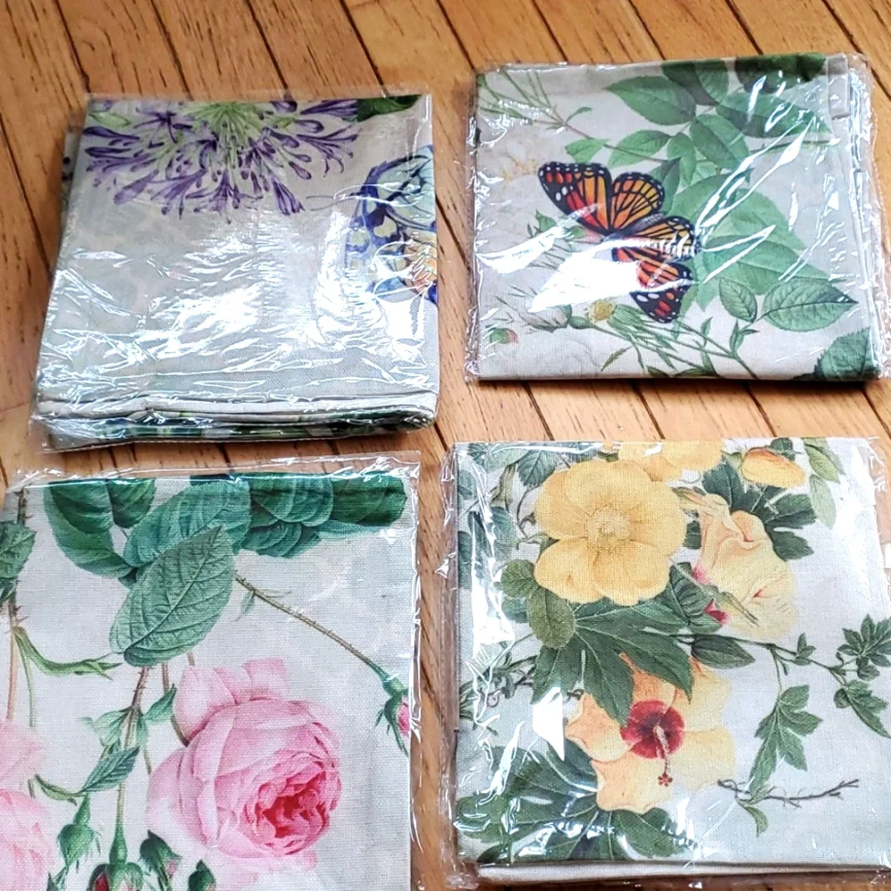 Jotom butterfly pattern throw pillow covers